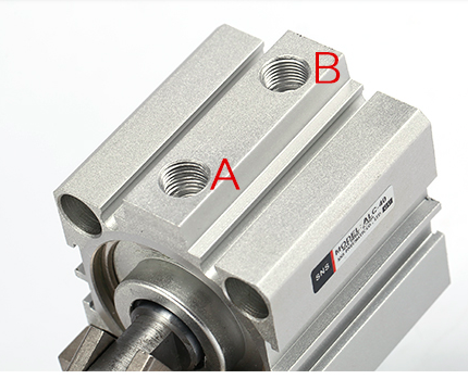 Cilindro de la abrazadera del vínculo automático/aleación de aluminio neumática de la abrazadera del vínculo