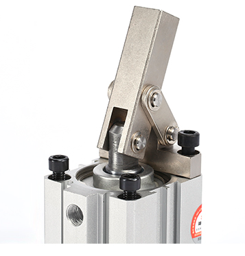 Cilindro de la abrazadera del vínculo automático/aleación de aluminio neumática de la abrazadera del vínculo