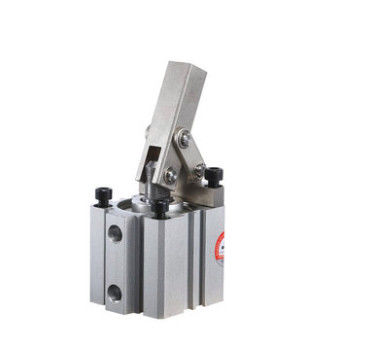 China Cilindro de la abrazadera del vínculo automático/aleación de aluminio neumática de la abrazadera del vínculo proveedor